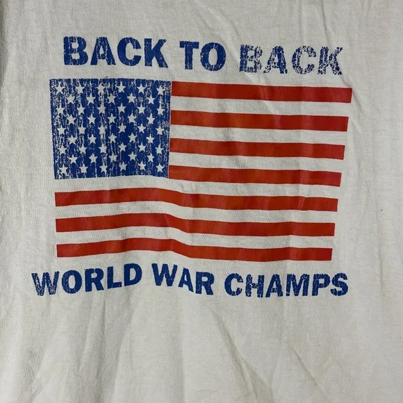 America USA United States Flag World War Champs Tank Top - Picture 3 of 8